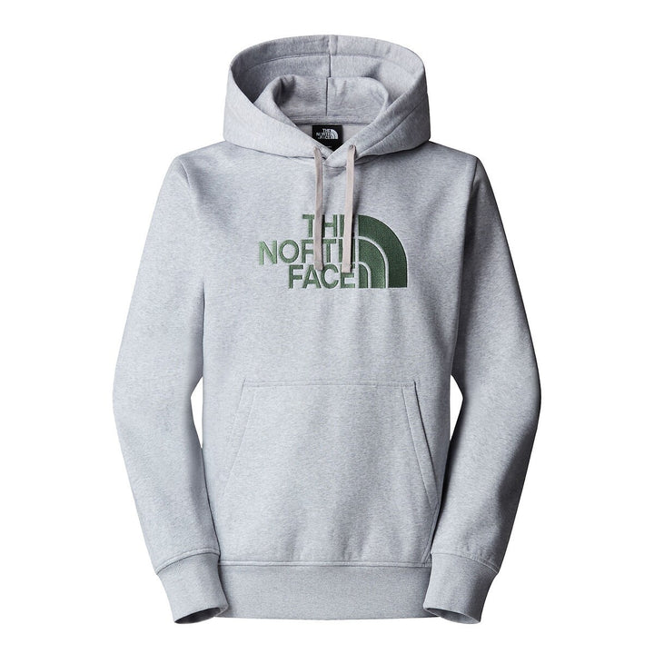 The North Face Pullover Hoodie Men Drew Peak Grey Green Sweatshirt