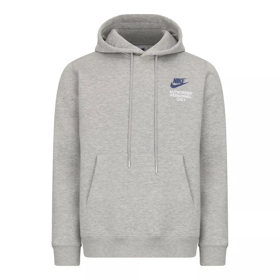 Nike Hoodie Mens Grey Authorized Personnel Sportswear