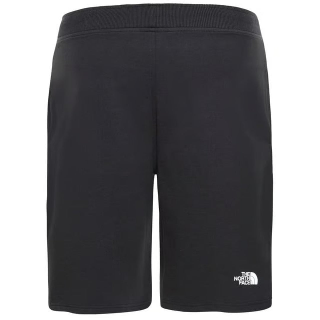 The North Face Shorts Men Black Standard Light Cotton TNF Logo Summer Activewear