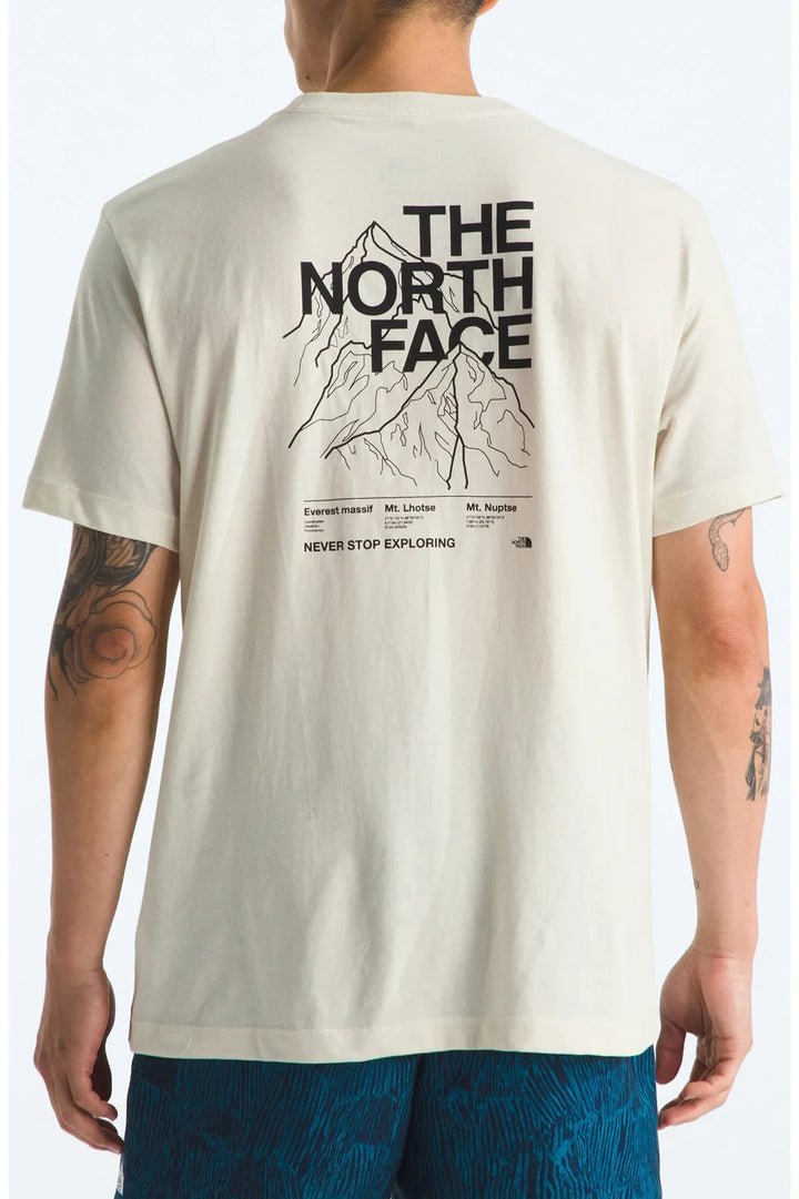 The North Face T-Shirt Men Evolution Half Dome Off White