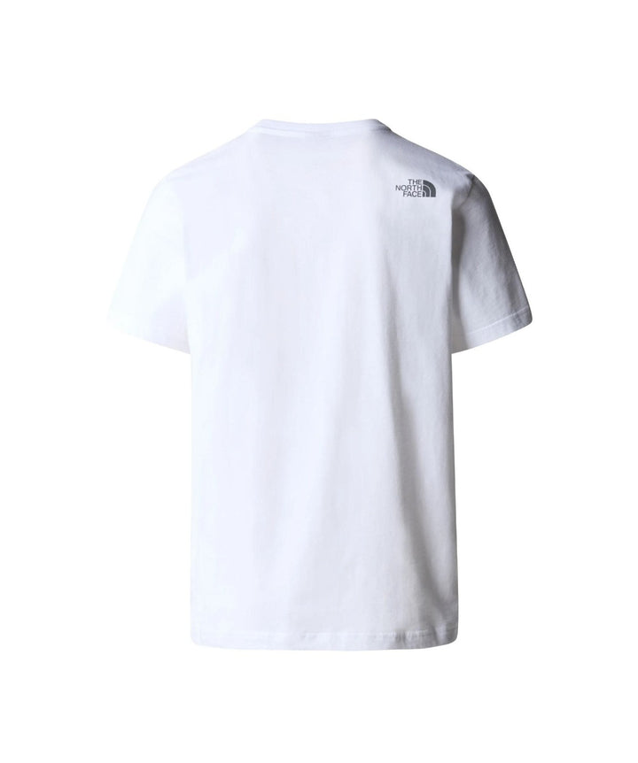 The North Face T-Shirt Mens Mountain Line White