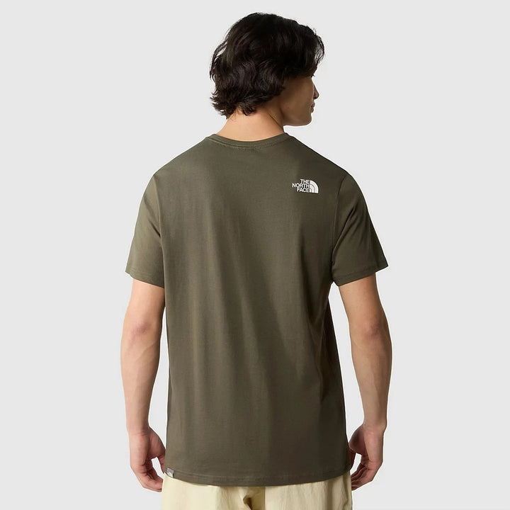 The North Face T-Shirt Men Rust 2 Green