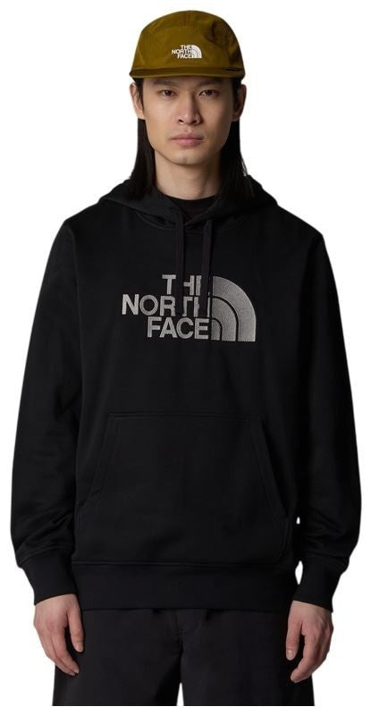 The North Face Pullover Hoodie Men Drew Peak Black Grey