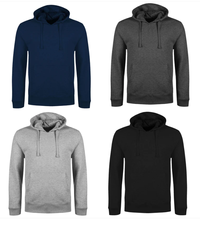 ID Mens Pullover Hoody - 4 Colours