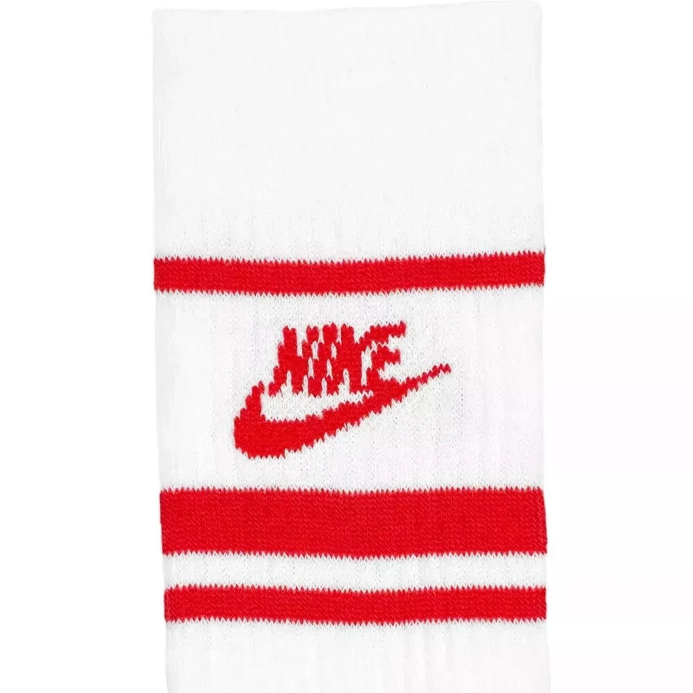 Nike White Red Unisex Socks