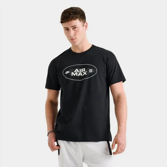 Nike Circle Air Max Black Men's T Shirt