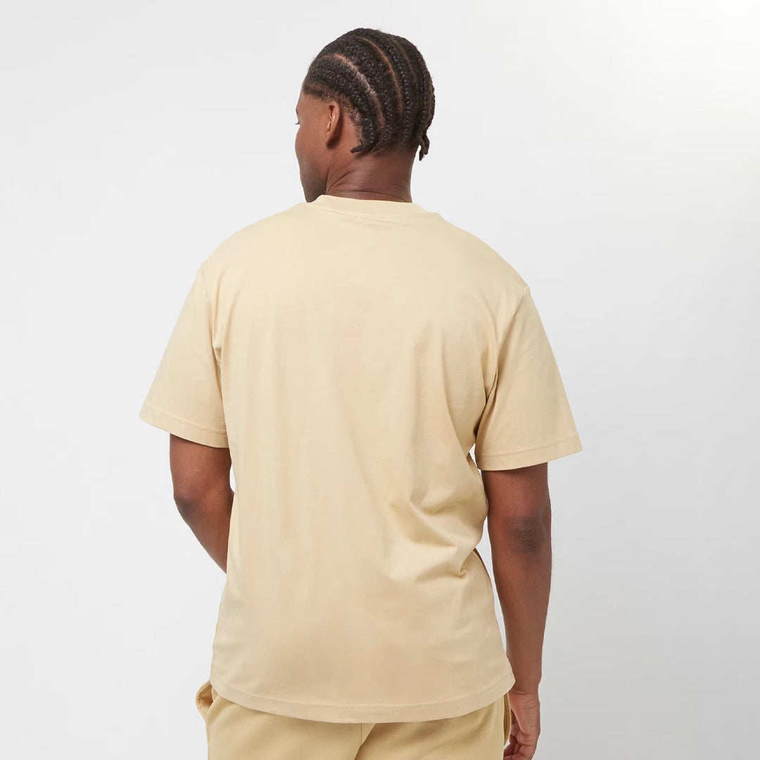 Lacoste Men's Beige Branded Crew Neck T Shirt