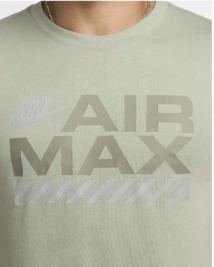 Nike Air Max Men's Green Barcode T Shirt