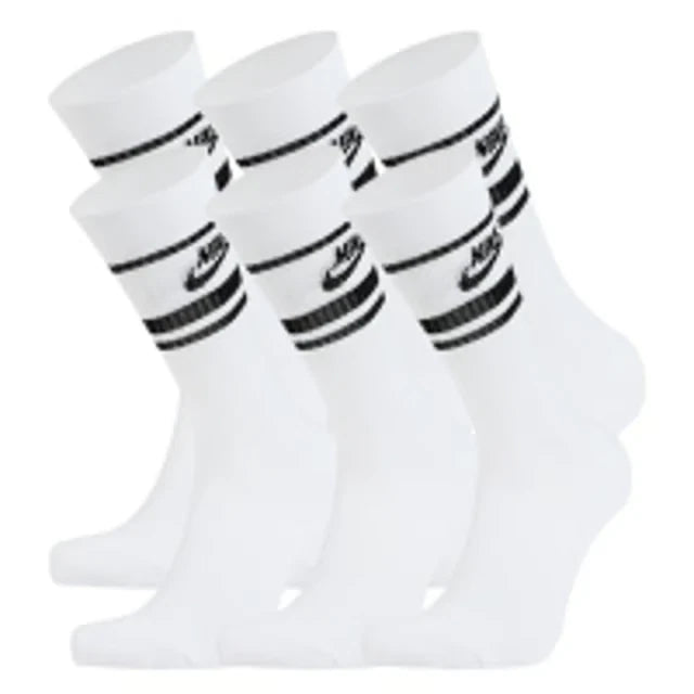 Nike White Black Unisex Socks
