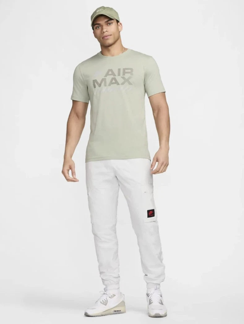 Nike Air Max Men's Green Barcode T Shirt