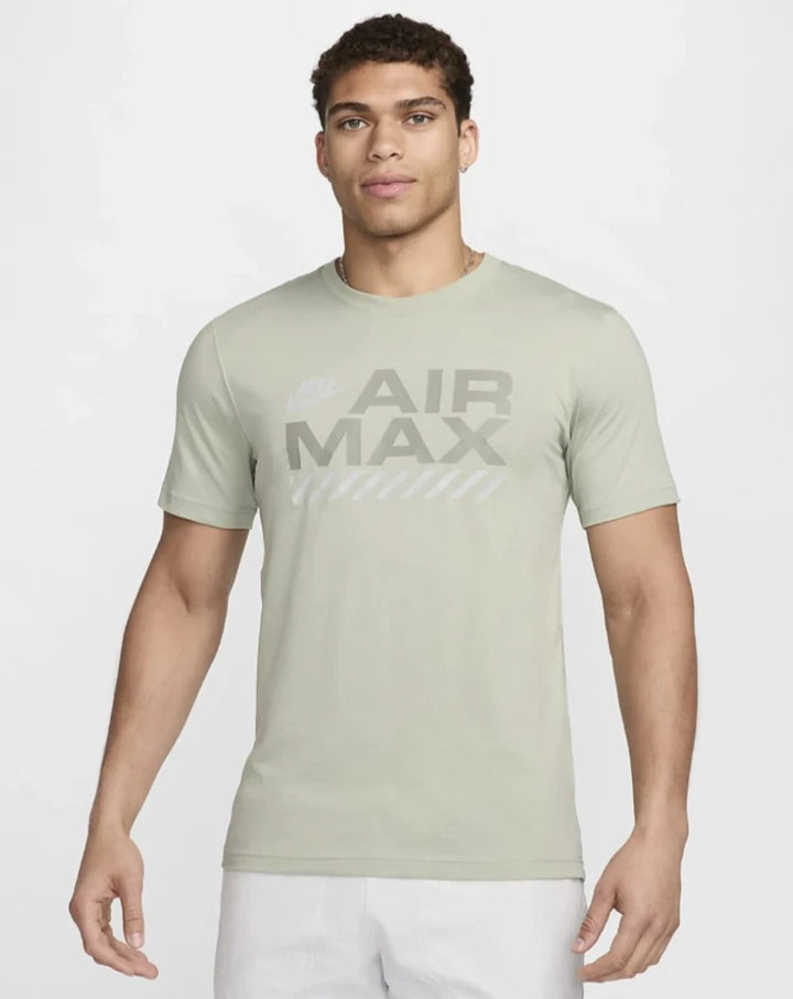 Nike Air Max Men's Green Barcode T Shirt