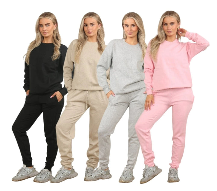 ID Women's Crewneck Tracksuit Long Sleeve 4 Colours