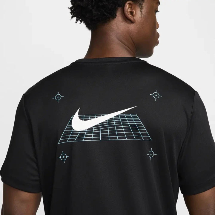 Nike Black Miler Mens T Shirt
