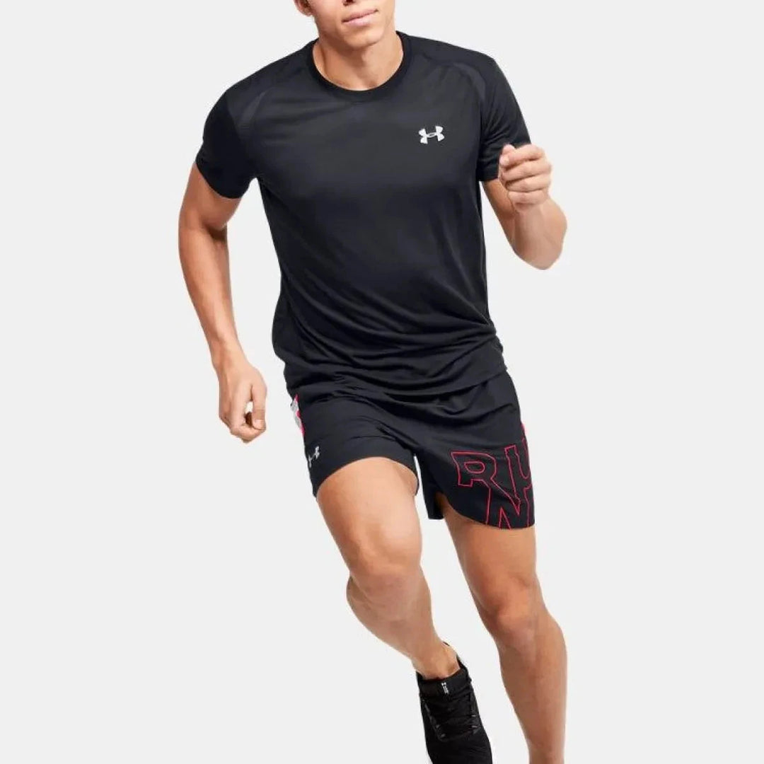 Under Armour Launch Graphic Men's Black Shorts
