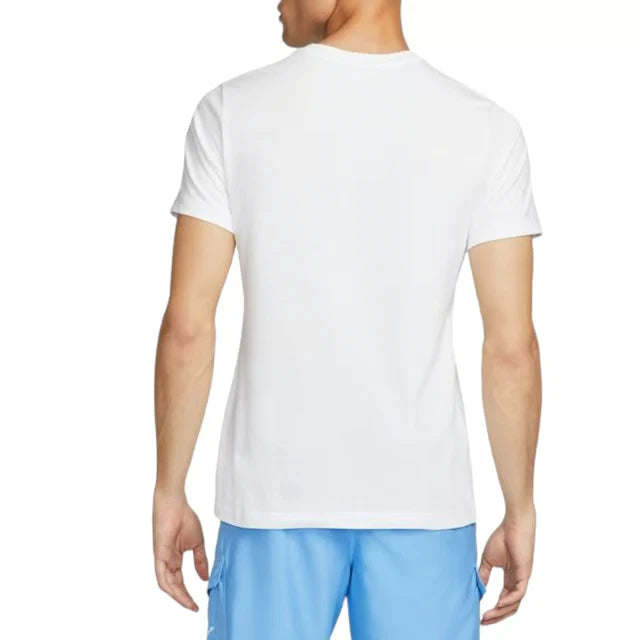 Nike White Swoosh Men's T Shirt