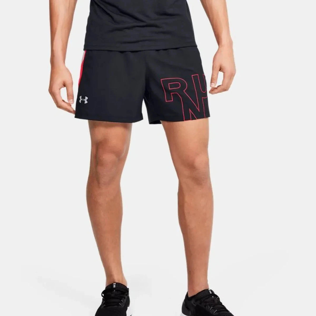 Under Armour Launch Graphic Men's Black Shorts