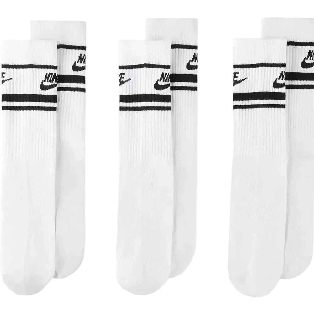 Nike White Black Unisex Socks
