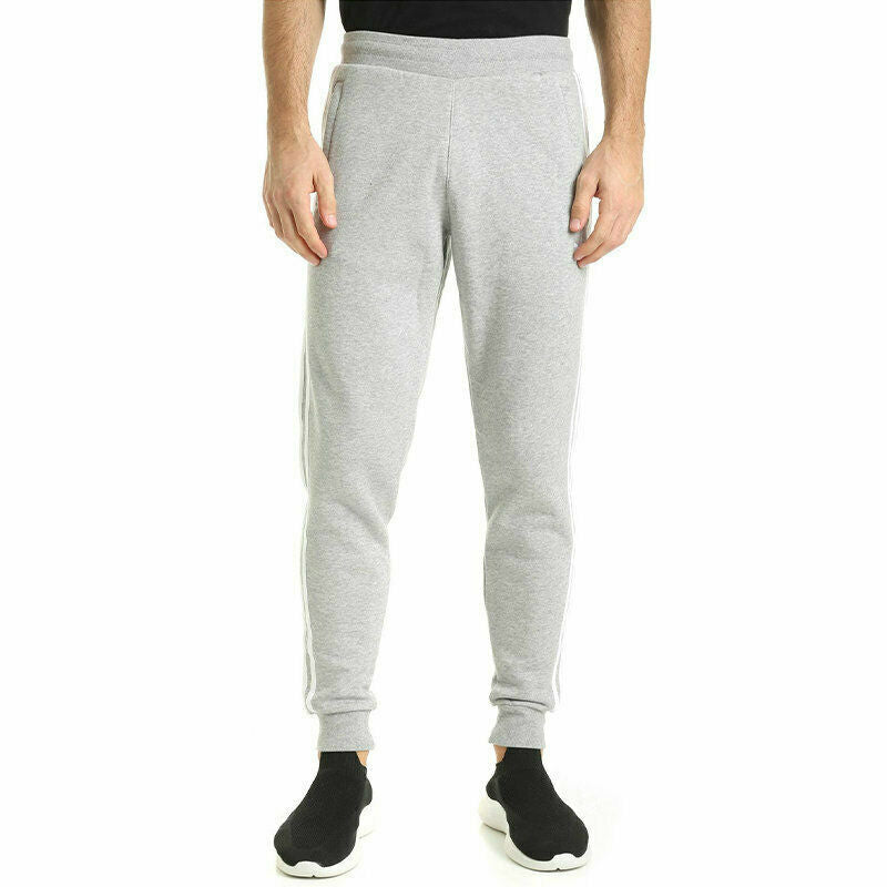 Adidas Men's Grey 3-Stripe Tracksuit